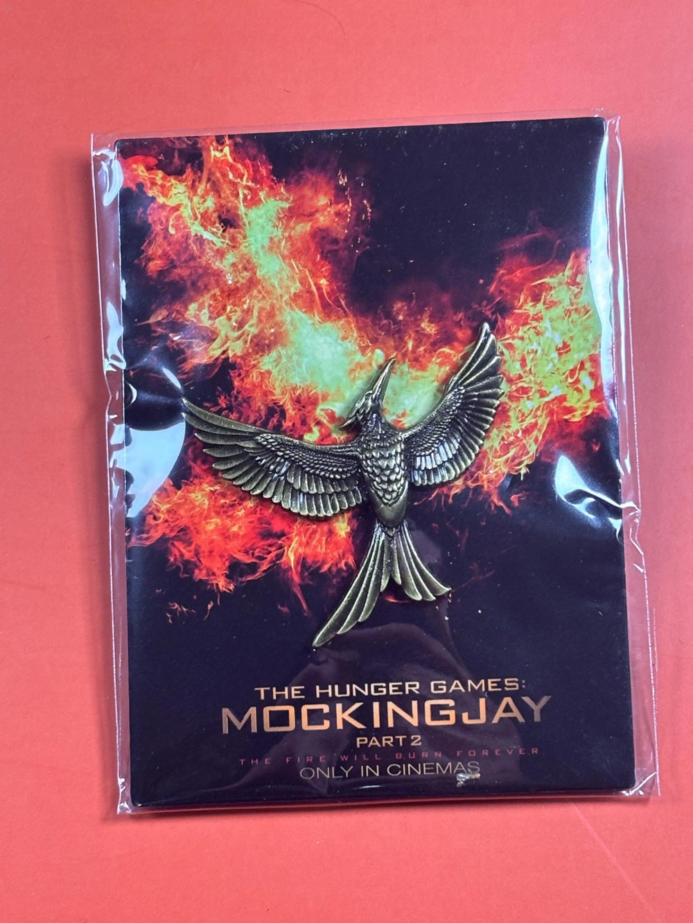 The Hunger Games Mockingjay Part 2 Metal Pin Badge Lootcrate Exclusive 2015 New